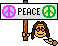 Peace Pancarte